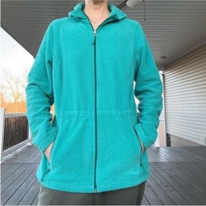 NWOT LL Bean Fleece Zip Up Jacket